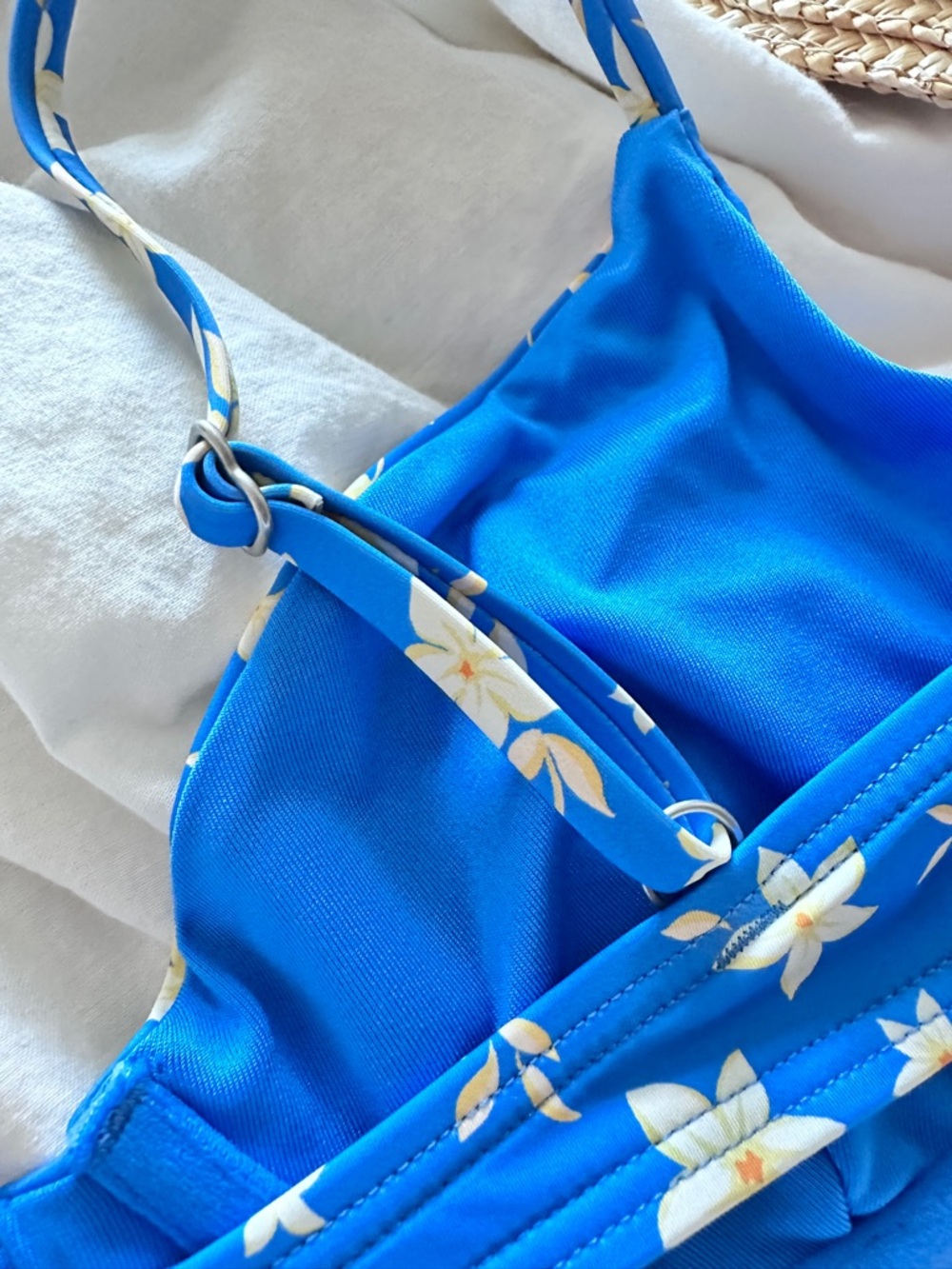 Billabong Blue Floral Underwire Bikini Set - Picture 8 of 14